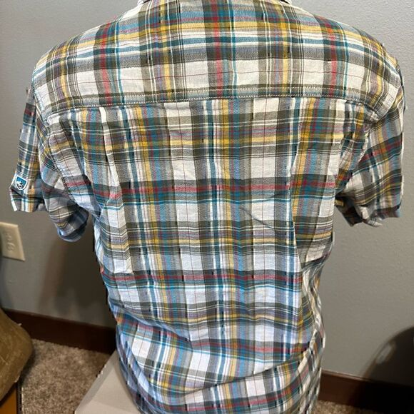 Kuhl Womens Small Short Sleeve Button Down Shirt - Picture 3 of 5